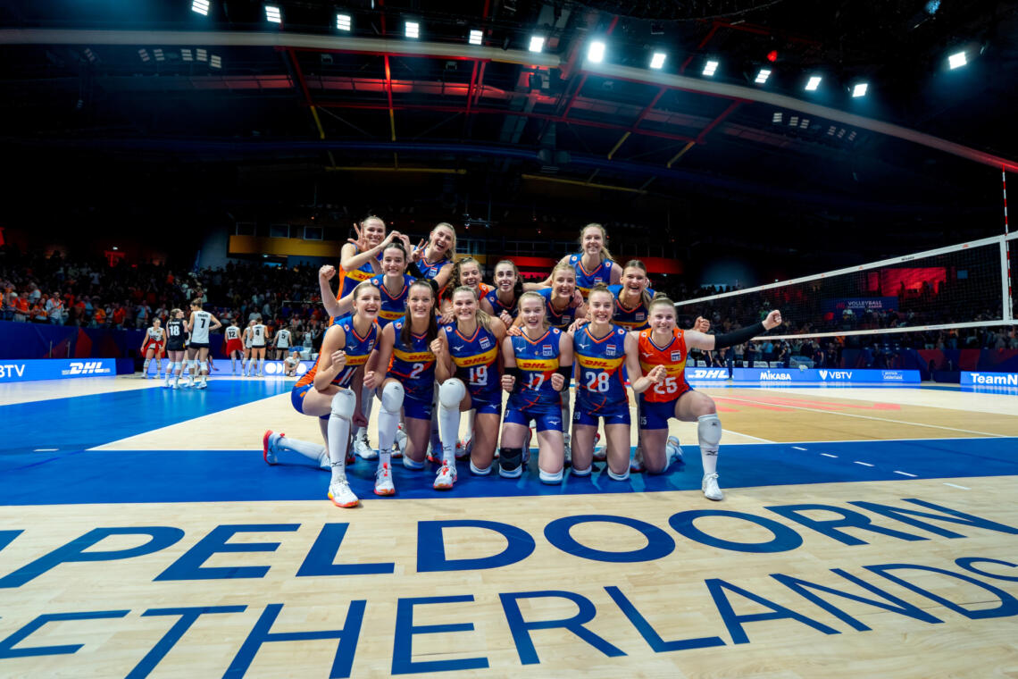 Volleybaldames vnl apeldoorn