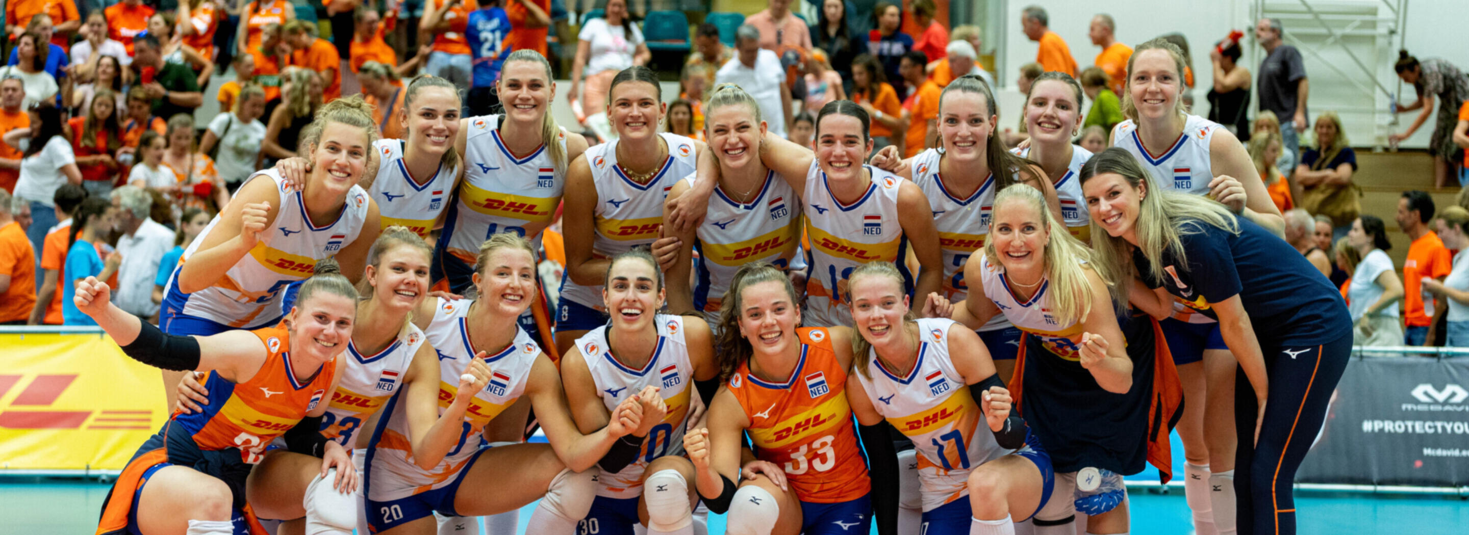 Volleybal Dames NL DE zondag 15 2
