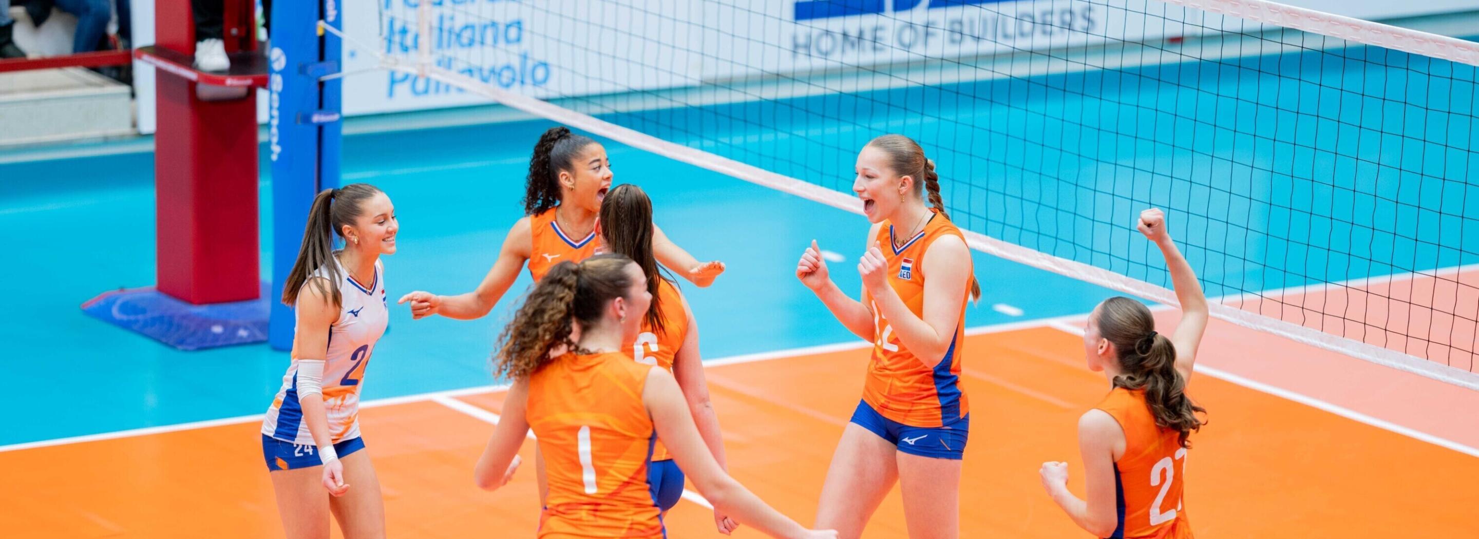 Jong oranje o18 meiden