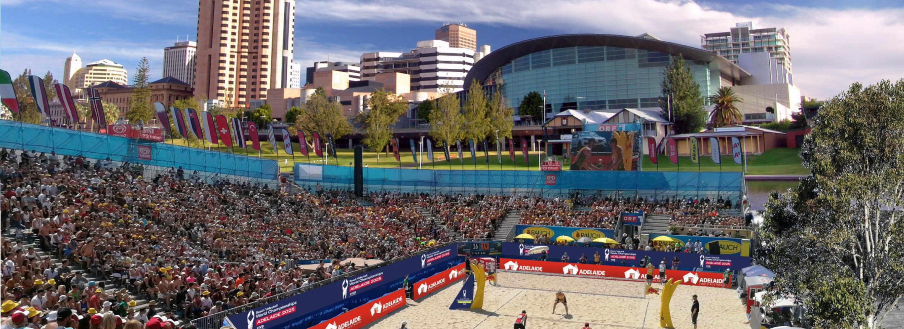 Wk beachvolleybal adelaide