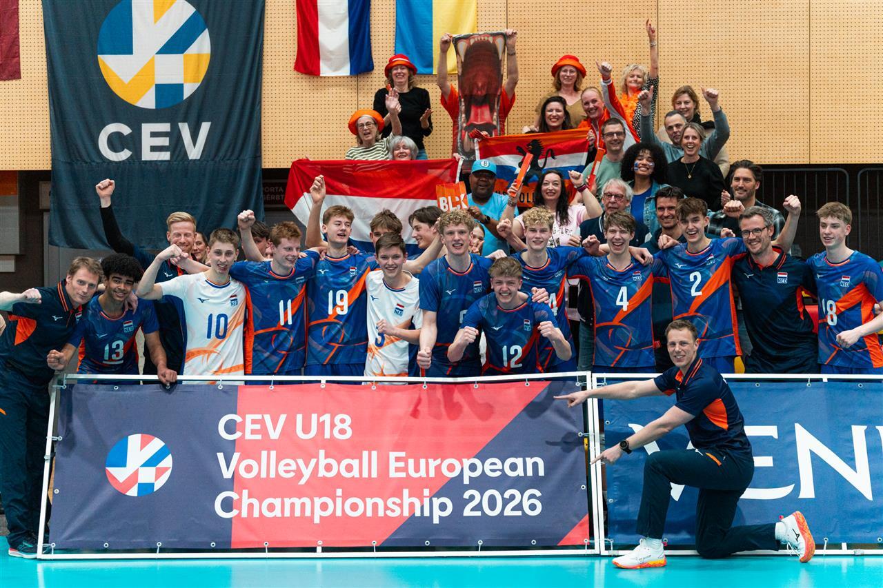 Stunt Jong Oranje U18 jongens: net als meisjes U18 óók geplaatst voor EK