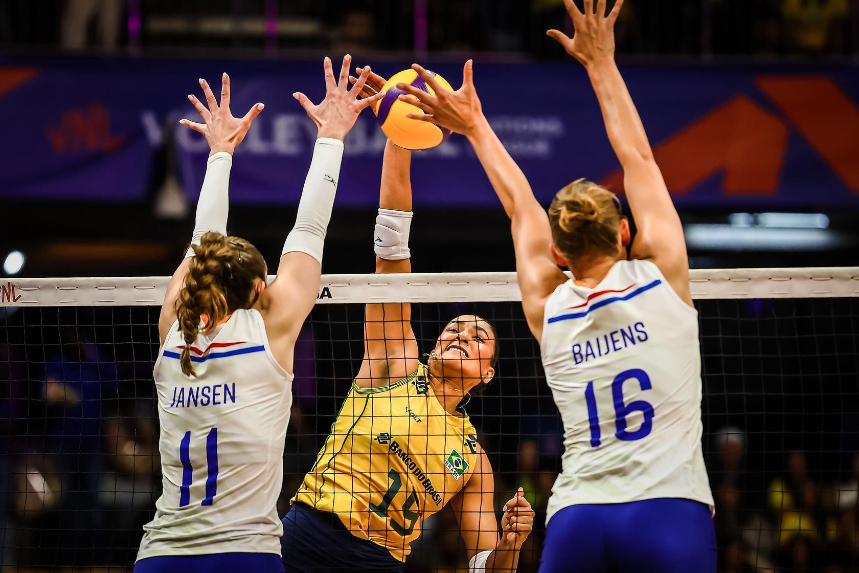 Samenvatting VNL: Brazilië - Nederland