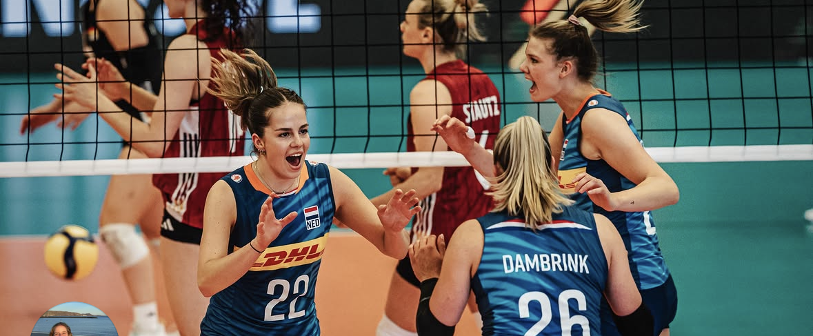 Volleybaldames verliezen oefenduels in en tegen Duitsland